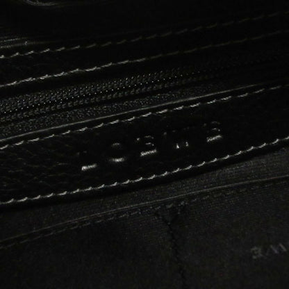 Loewe Senda Mini Boston Handbag Belt Leather Black Bag