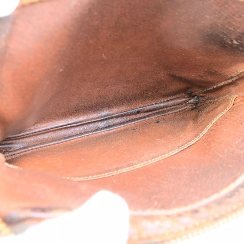 Louis Vuitton Clutch Bag Monogram Second Bag Brown 01bs070