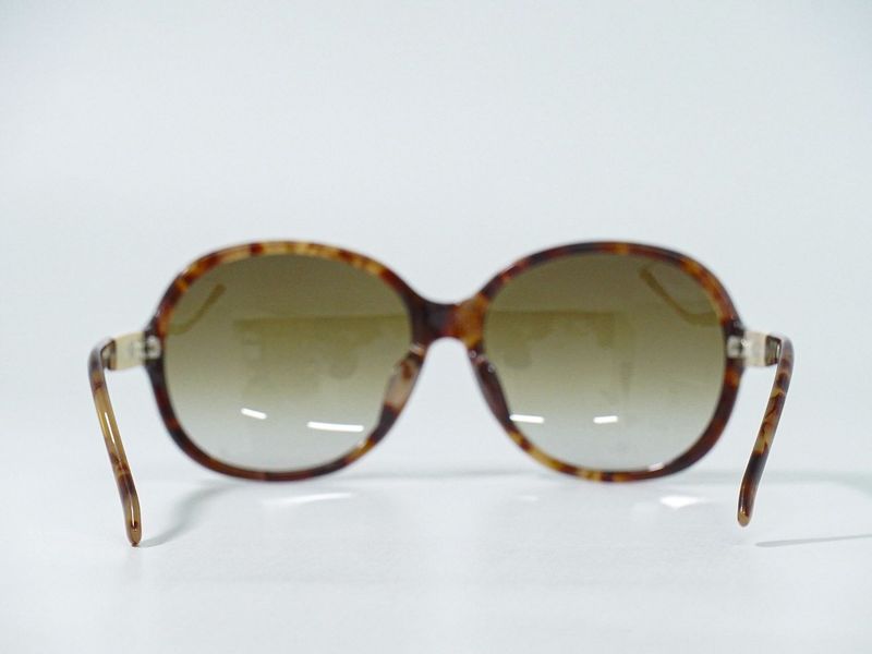 Authentic Gucci Interlocking G Tortoiseshell Pattern Sunglasses Plastic Brown