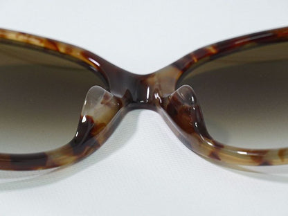 Authentic Gucci Interlocking G Tortoiseshell Pattern Sunglasses Plastic Brown
