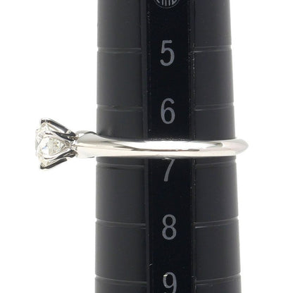 Tiffany & Co Classic Solitaire Ring Approx 6.5-7 0.38ct