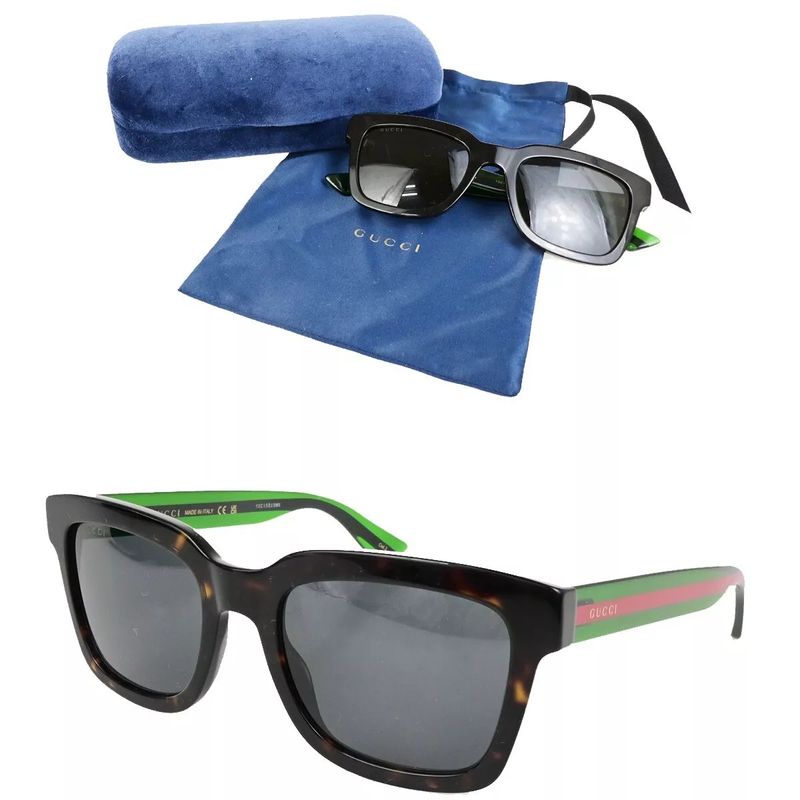 Gucci Sunglasses Wellington Gg0001sn Black 69bs043