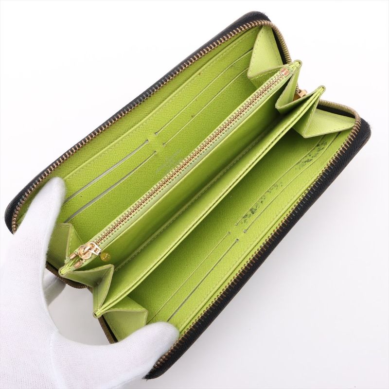 Louis Vuitton Monogram Multicolor Zippy Wallet Round Zip Wallet Long Wallet