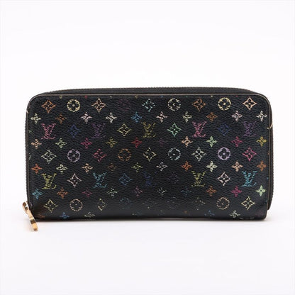 Louis Vuitton Monogram Multicolor Zippy Wallet Round Zip Wallet Long Wallet