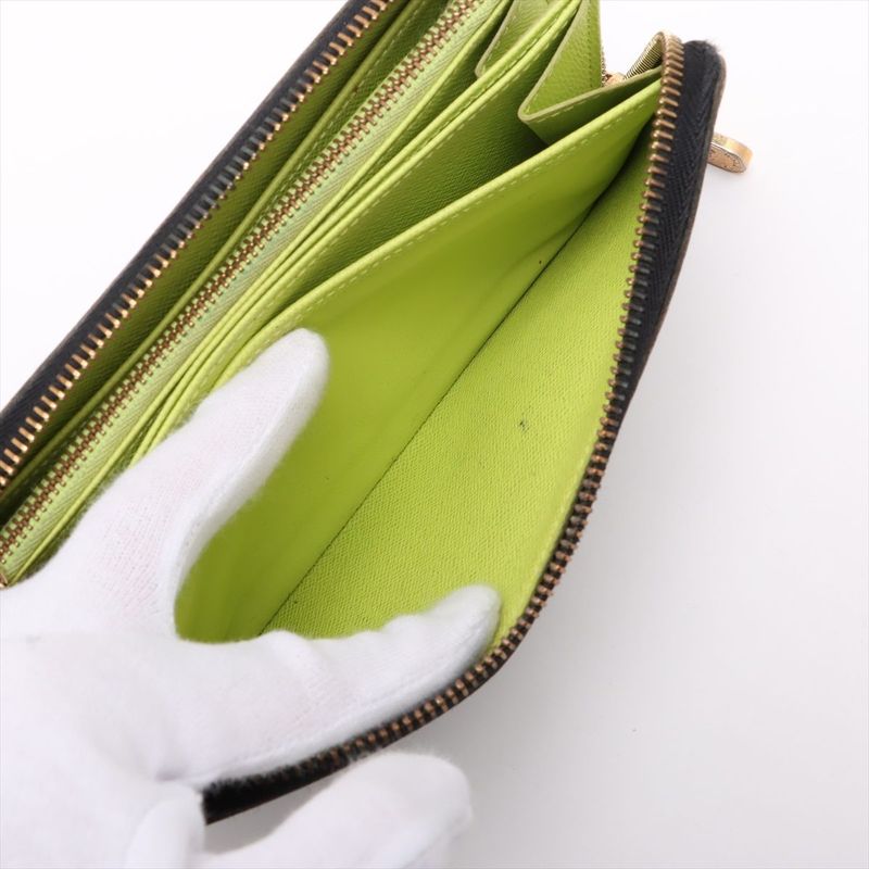 Louis Vuitton Monogram Multicolor Zippy Wallet Round Zip Wallet Long Wallet