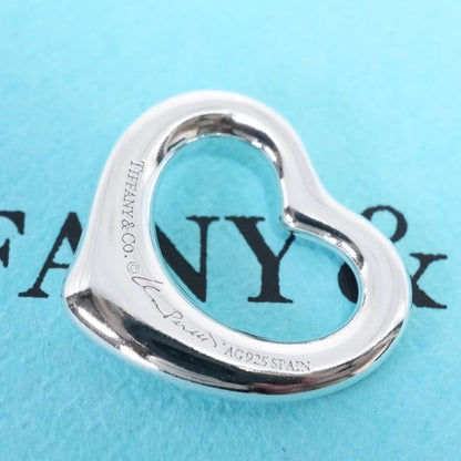 1.7cm (0.67in) Tiffany & Co Open Heart Pendant Top 25-1626