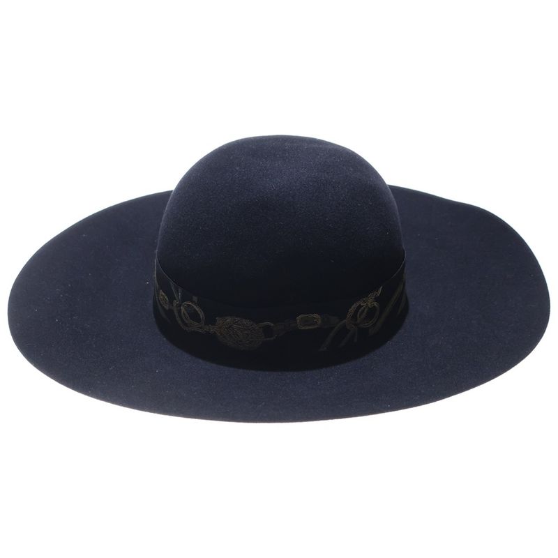 Hermes Francoise Hat Black
