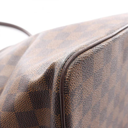 Louis Vuitton Tote Bag Saleya GM Damier Ebene N51181 PVC Coated Canvas Leather