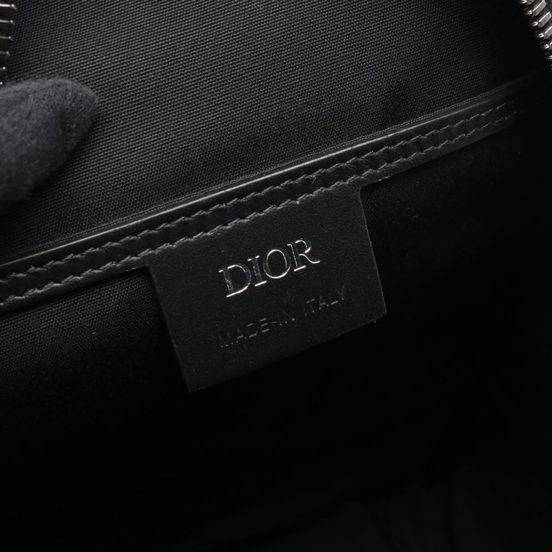 Dior Waist Bag Body Bag Rider Mini Suring Bag CD Diamond Black PVC Coated