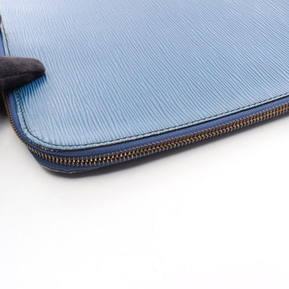 Louis Vuitton Second Bag Clutch Bag Pochette Cumann Epi M54495 Toledo Blue