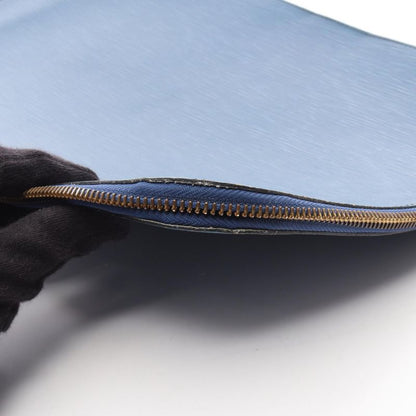 Louis Vuitton Second Bag Clutch Bag Pochette Cumann Epi M54495 Toledo Blue