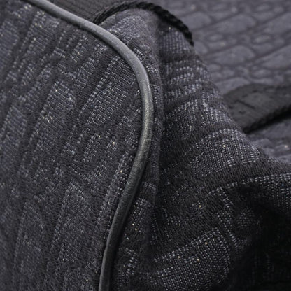 Dior Backpack Sac Backpack Safari Oblique Black Canvas Leather Oblique Safari