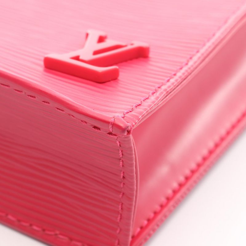 Louis Vuitton Handbag Petite Sac Pla Epi Rose Pondicheri M80168 Rose Pondicheri