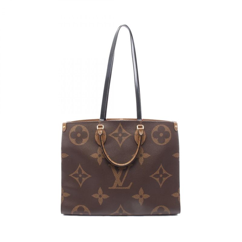 Louis Vuitton Shoulder Bag on the Go GM Monogram Giant Monogram Reverse M45320