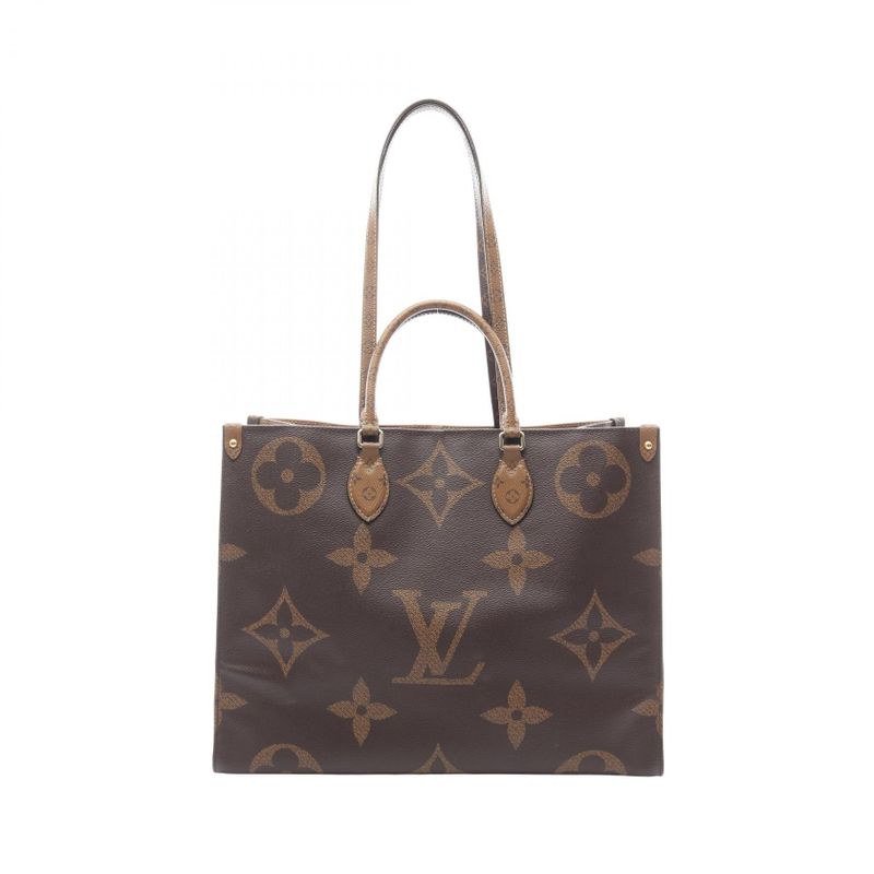 Louis Vuitton Tote Bag on the Go GM Monogram Giant Reverse M44576 PVC Coated