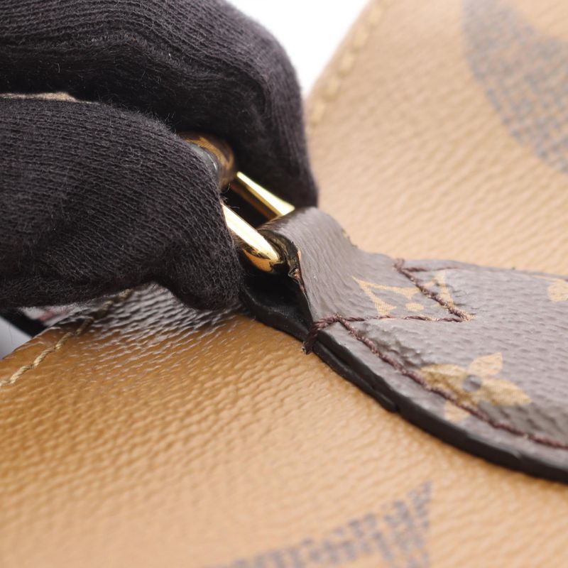 Louis Vuitton Tote Bag on the Go GM Monogram Giant Reverse M44576 PVC Coated