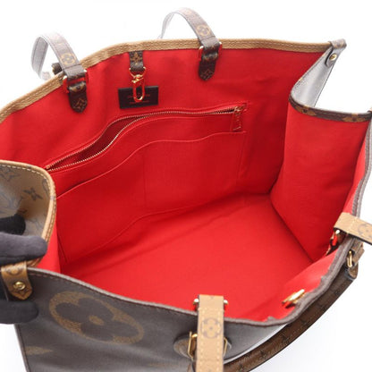 Louis Vuitton Tote Bag on the Go GM Monogram Giant Reverse M44576 PVC Coated