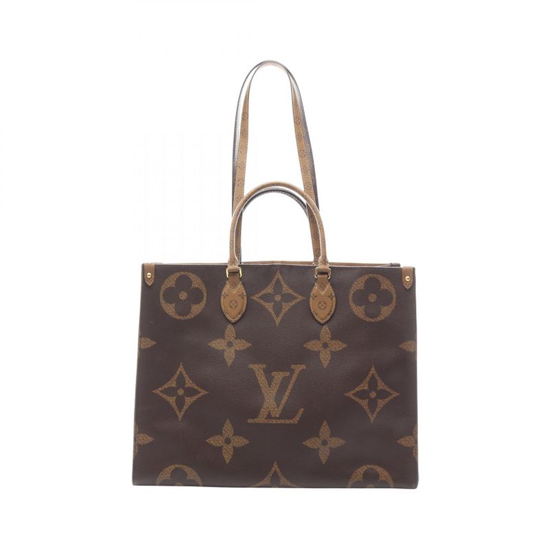 Louis Vuitton Tote Bag on the Go GM Monogram Giant Reverse M44576 PVC Coated