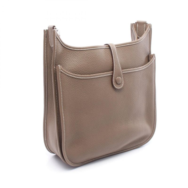 Hermes Shoulder Bag Evelyn 3 Trois PM Etoupe Other Evelyn 3pm Etoupe Ladies