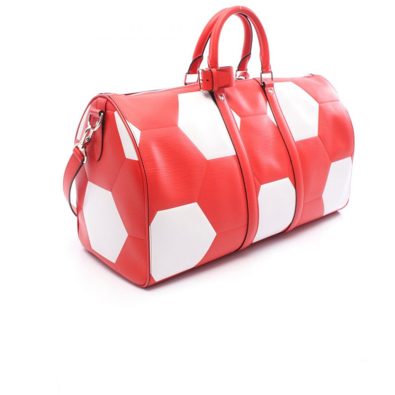 Louis Vuitton Boston Bag Keepall Bandoliere 50 Epi M52121 Leather Keepall