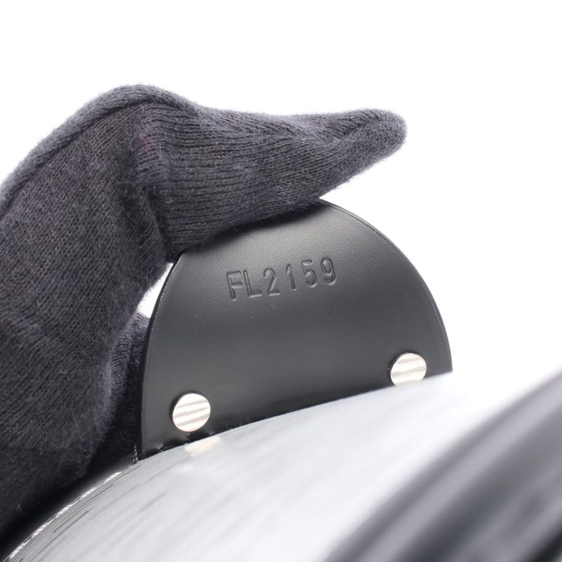 Louis Vuitton Cannes Epi M55316 Silver Noir Black Leather Cannes Ladies Used a