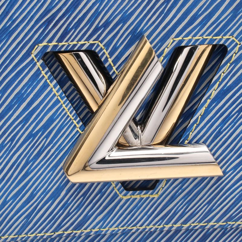 Louis Vuitton Shoulder Bag Twisted MM Epi Denim M51065 Leather Twisted MM