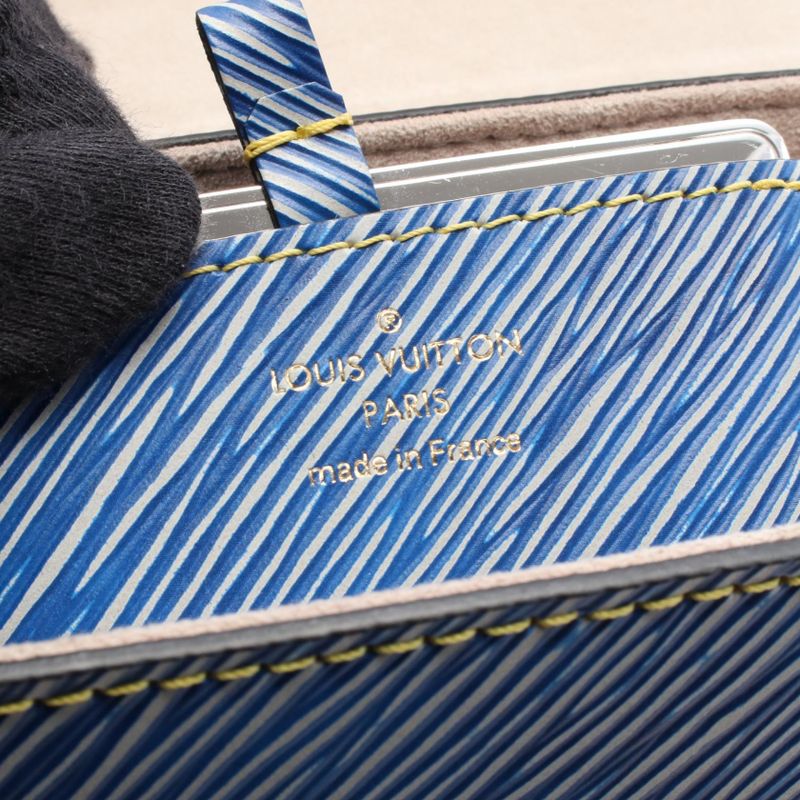 Louis Vuitton Shoulder Bag Twisted MM Epi Denim M51065 Leather Twisted MM