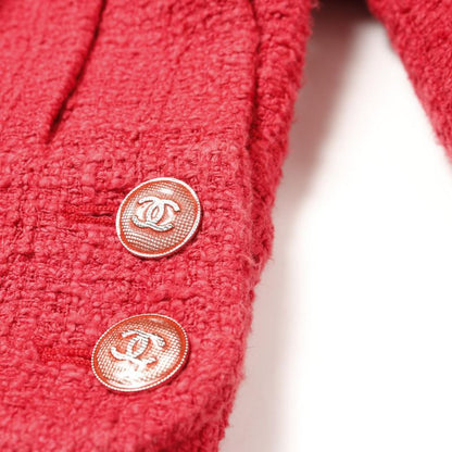 Chanel Coco Mark Button Tweed P72387v63962 Other Coat Ladies Used B