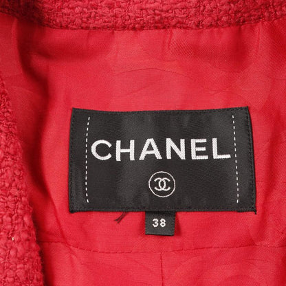 Chanel Coco Mark Button Tweed P72387v63962 Other Coat Ladies Used B