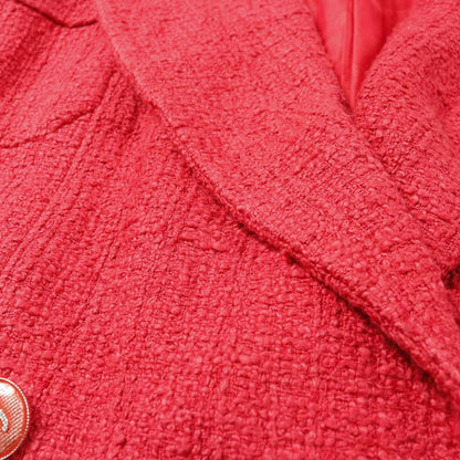 Chanel Coco Mark Button Tweed P72387v63962 Other Coat Ladies Used B