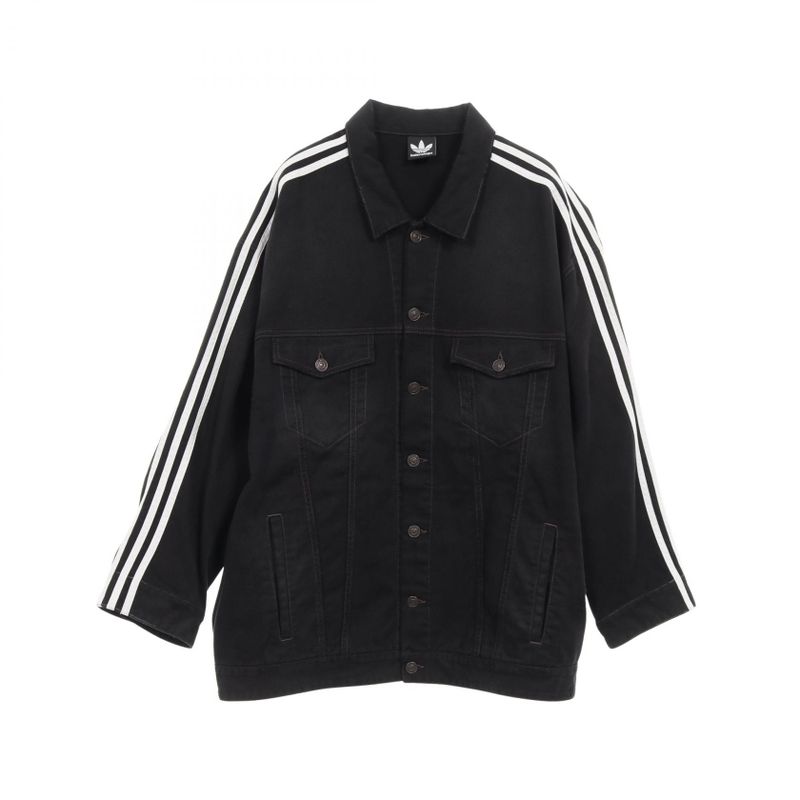 Balenciaga Denim Jacket Balenciaga × Adidas 724775 Tnw54 1129 Other Jacket Mens
