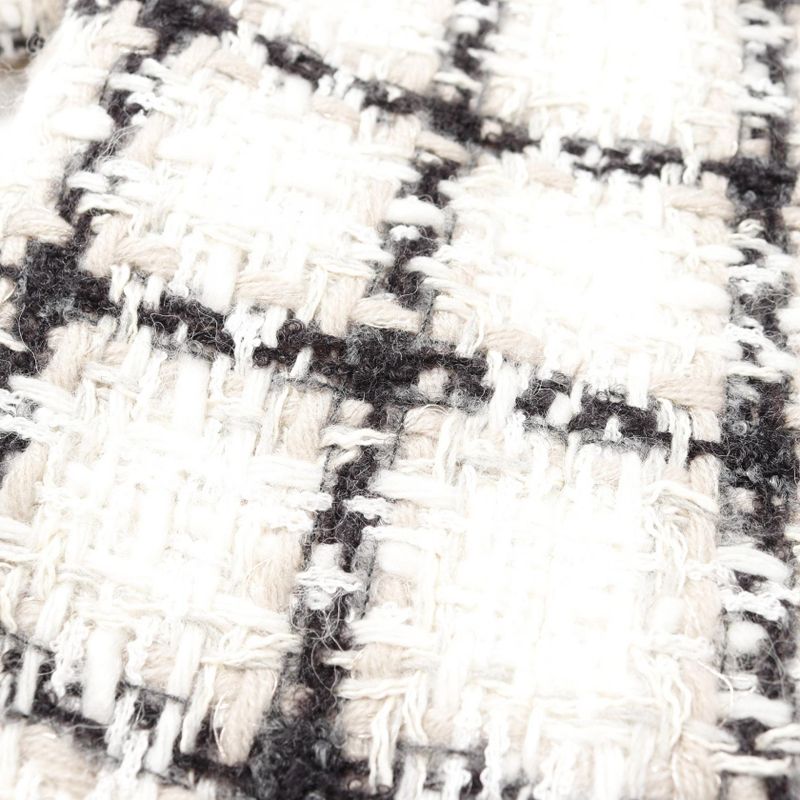 Chanel Collarless Jacket Tweed P62411v47773 Wool Jacket Ladies Used a