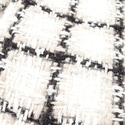 Chanel Collarless Jacket Tweed P62411v47773 Wool Jacket Ladies Used a