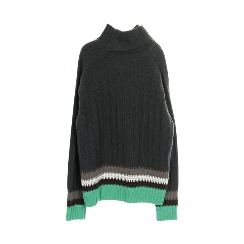 Hermes Sweater Wool Cashmere Knit Women Used a