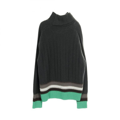 Hermes Sweater Wool Cashmere Knit Women Used a