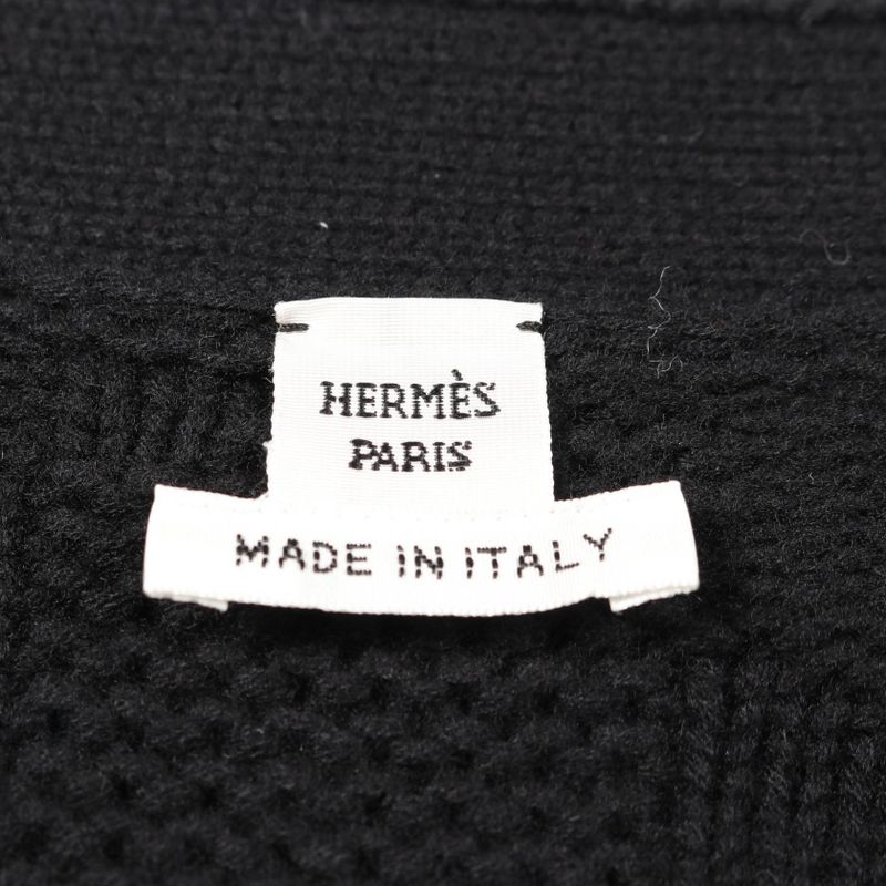 Hermes Cardigan 3h2701d4 Wool Cardigan Women Used a