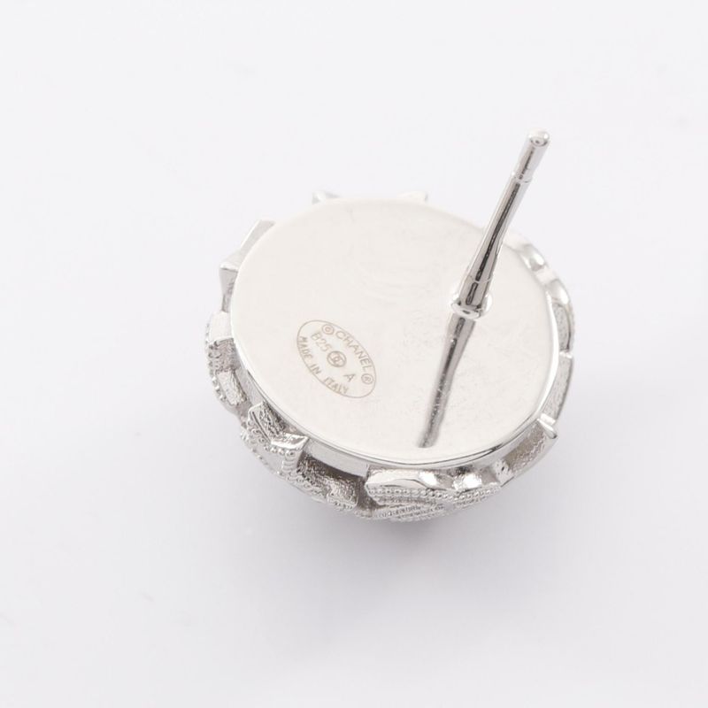 Chanel Earrings Coco Mark Star Stainless Steel Earrings Ladies Used a