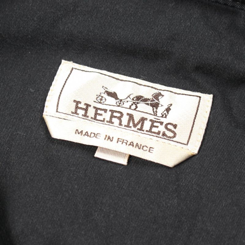 Hermes Pants Serie Button Cotton Pants Men's Used B
