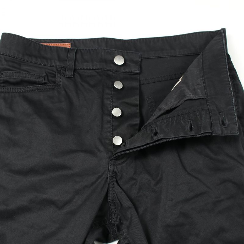 Hermes Pants Serie Button Cotton Pants Men's Used B