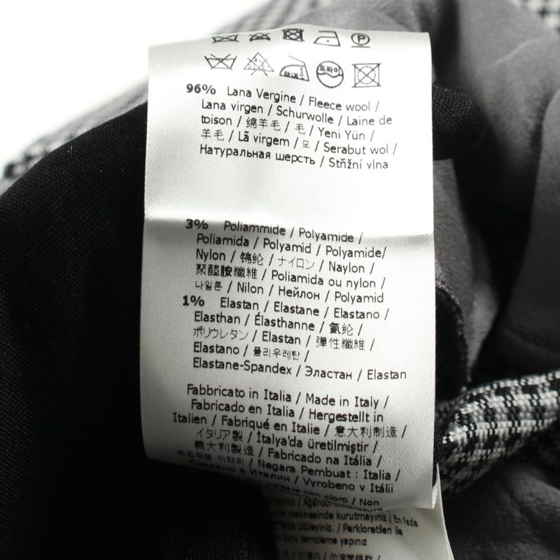 Fendi Pants Fr6398 Wool Pants Women Used a