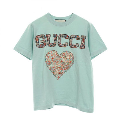 Gucci Cut and Sew Gucci X Liberty 580762 Cotton T-Shirt Ladies Used B