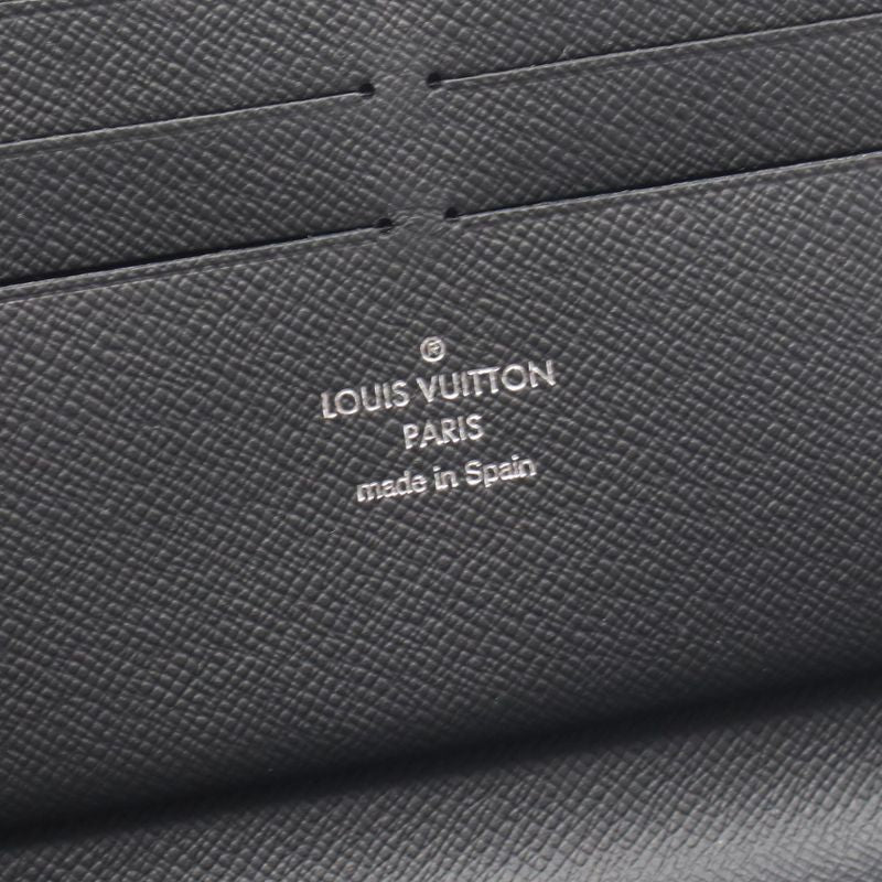 Louis Vuitton Round Wallet Zippy Organizer Nm Damier Graphite N40204 Other