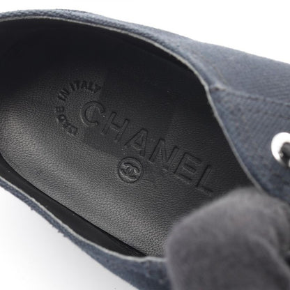 Chanel Sneakers Coco Mark Canvas Sneakers Women Used a