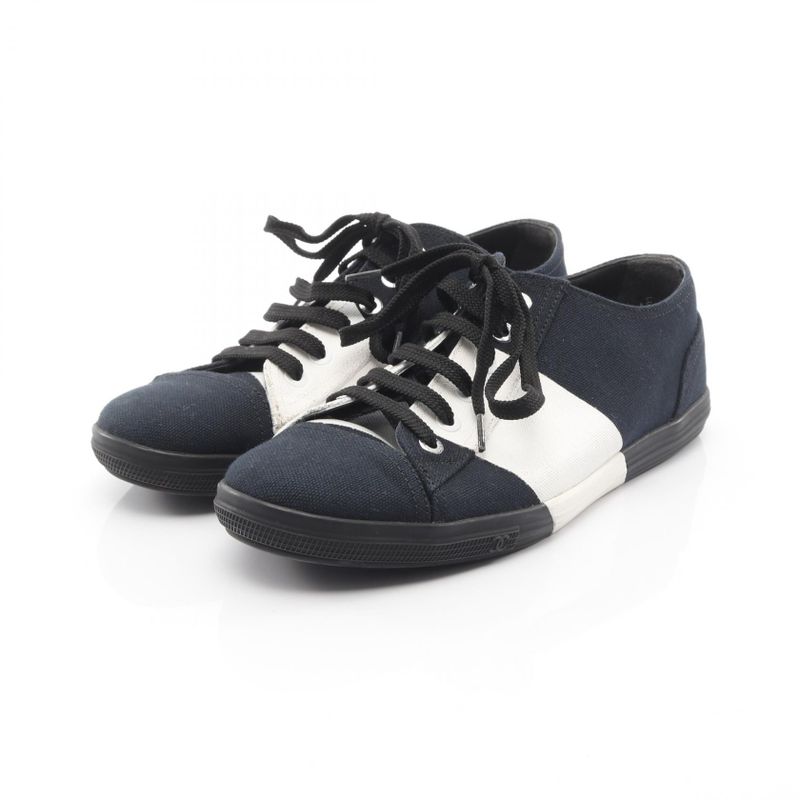 Chanel Sneakers Coco Mark Canvas Sneakers Women Used a