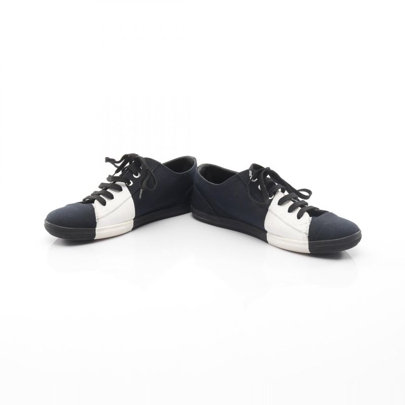 Chanel Sneakers Coco Mark Canvas Sneakers Women Used a