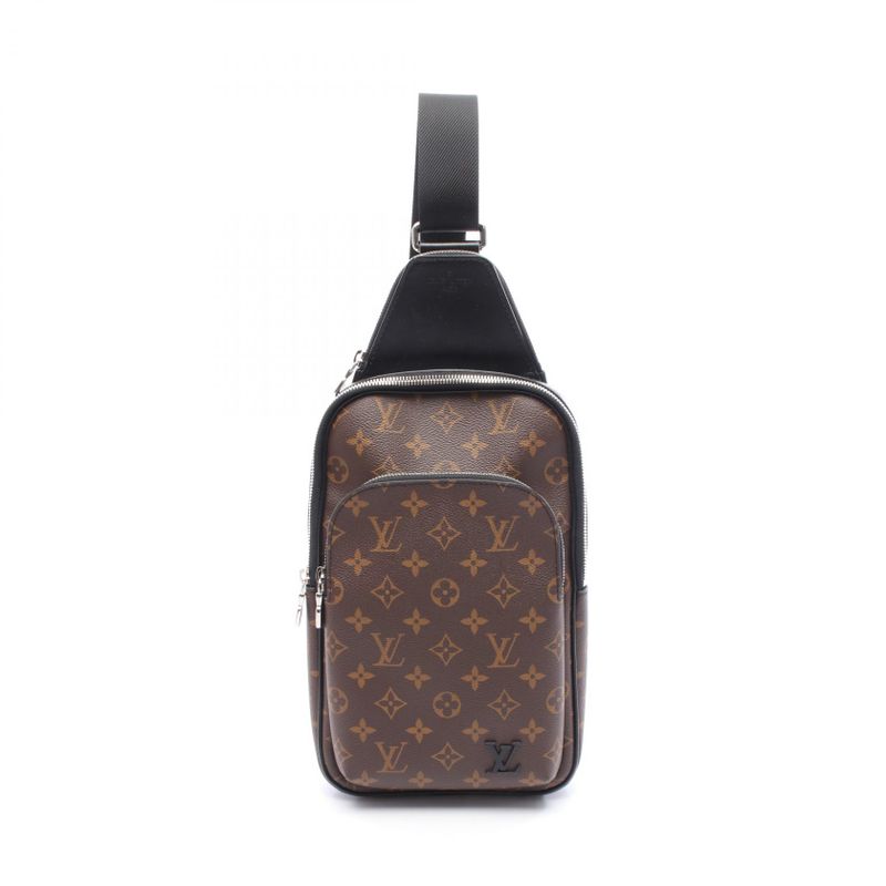 Louis Vuitton Waist Bag Body Bag Avenue Suring Bag Monogram Macassar M46327 PVC