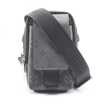Louis Vuitton Shoulder Bag Double Phone Pouch Monogram Eclipse Reverse M81321