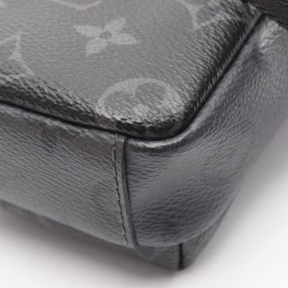 Louis Vuitton Shoulder Bag Double Phone Pouch Monogram Eclipse Reverse M81321