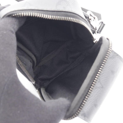 Louis Vuitton Shoulder Bag Double Phone Pouch Monogram Eclipse Reverse M81321