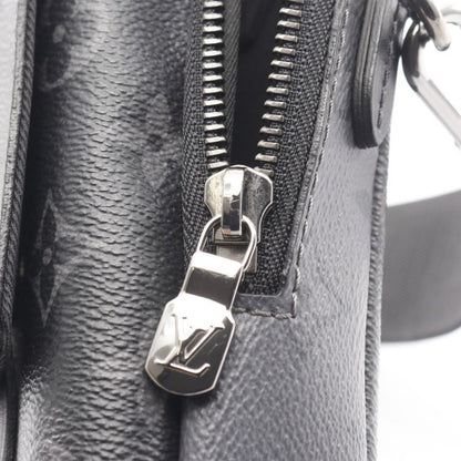 Louis Vuitton Shoulder Bag Double Phone Pouch Monogram Eclipse Reverse M81321